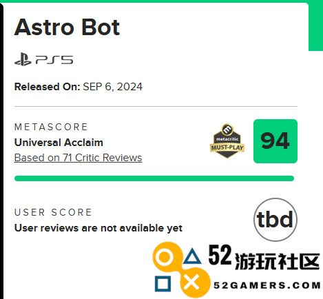 PS5首发时的添头游戏续作成了M站评分最高的作品