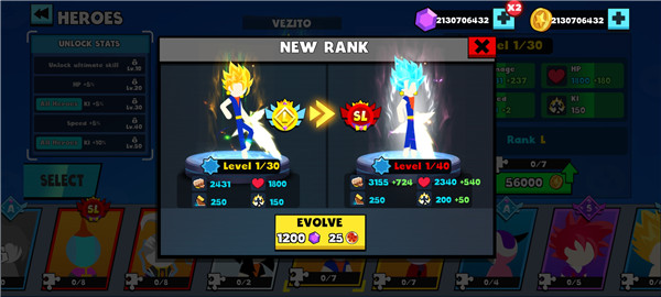 火柴人战士暗影战斗内购版_火柴人战士暗影战斗无限金币无限钻石下载