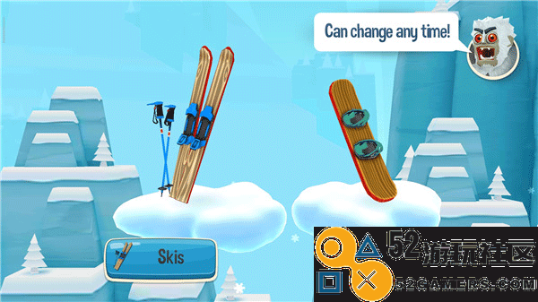 滑雪大冒险2内置mod菜单版_滑雪大冒险2无限金币钻石版下载