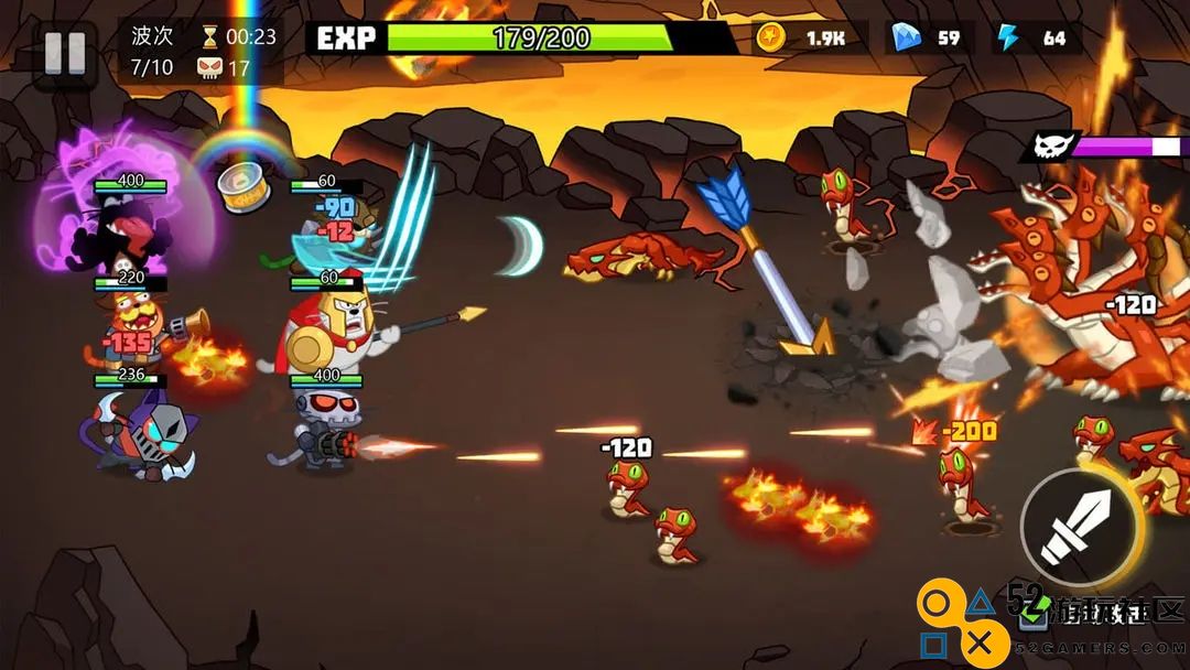 猫咪勇士冒险内置菜单版_猫咪勇士冒险免广告最新版下载