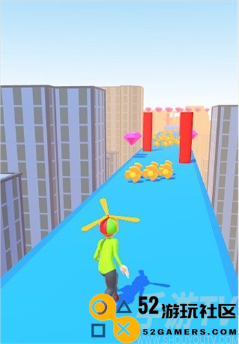 直升机小子跑酷