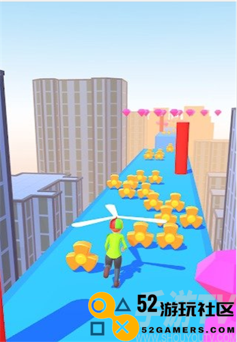 直升机小子跑酷