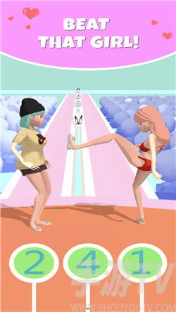 时装秀走秀美女