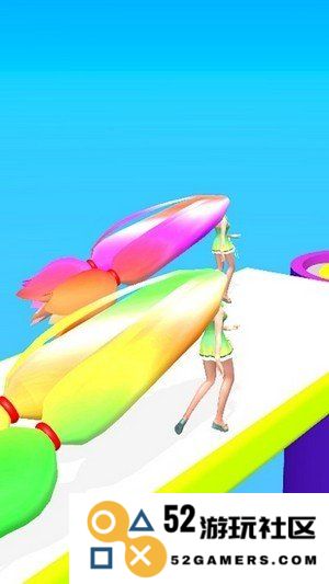 彩虹头发冲冲