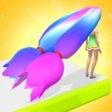 五颜六色的梦幻发型飞扬而起，引领潮流的彩虹头发风尚