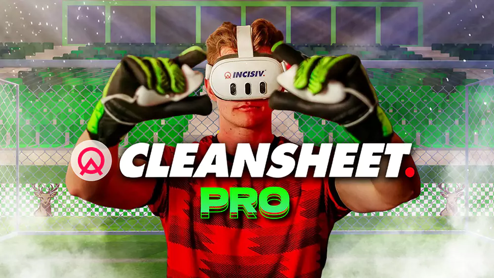 《CleanSheet Pro》虚拟现实守门员模拟器确认将在2025年推出，适配Meta Quest 3平台