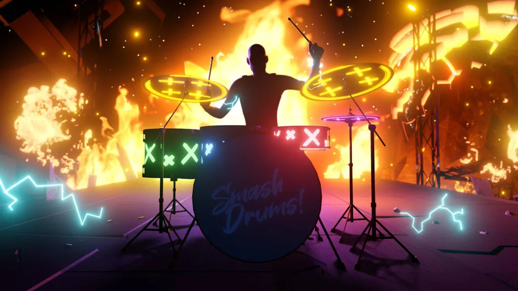 《Smash Drums》正式推出 PS VR2：体验无与伦比的虚拟打鼓乐趣，尽享身临其境的音乐盛宴