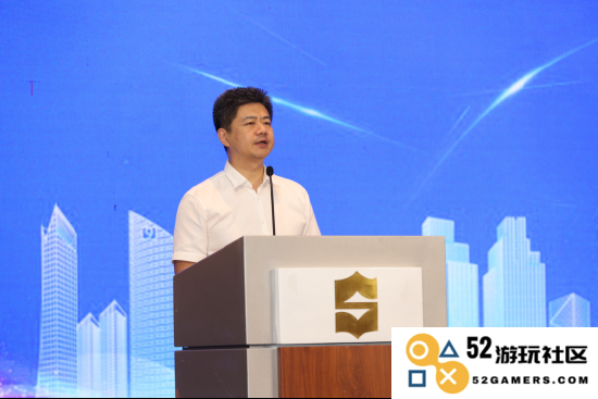 青岛市市南区委书记王锋为活动致辞