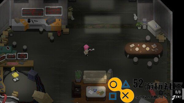 俯视角弹幕射击游戏《第一次下降》Steam页面开放