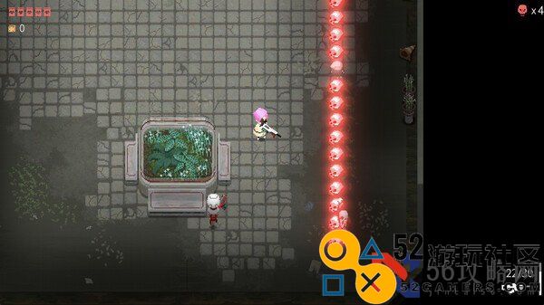 俯视角弹幕射击游戏《第一次下降》Steam页面开放