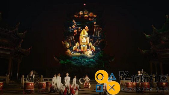 斗鱼×黄鹤楼裸眼3D先导片震撼发布，拉开斗鱼9周年鱼乐盛典序幕