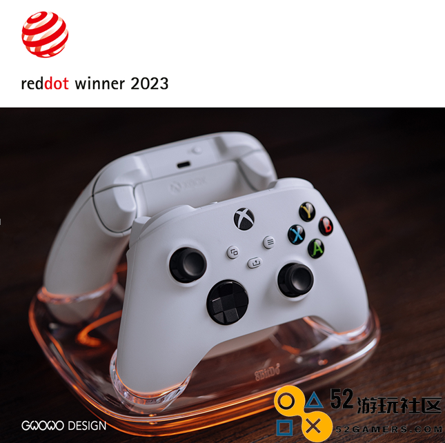 好事成双，八位堂猎户座Xbox版手柄、燃云双充底座同获2023红点奖