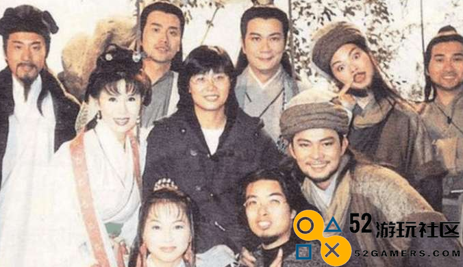 多少人的回忆？97版天龙八部罕见幕后照曝光，其中多位已不在人世