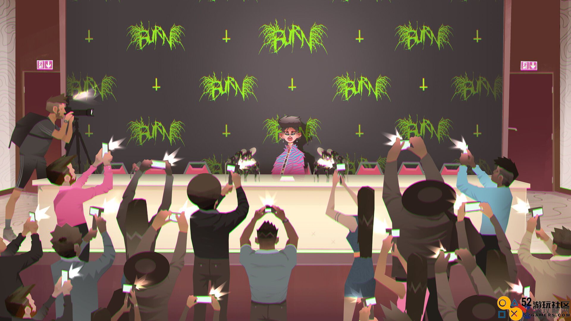 视觉小说剧情游戏《BURN》现已在Steam用户推出试玩Demo计划于8月9日发行