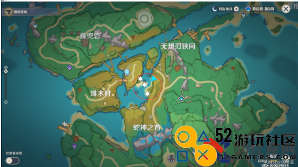 《原神》飘浮秘灵第六天路线一览