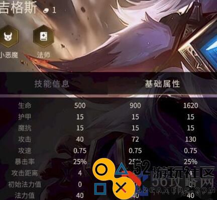 《金铲铲之战》吉格斯技能属性介绍