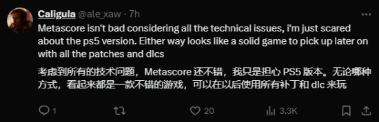 国外玩家热议《黑神话》评分：不懂剧情扣分不合理