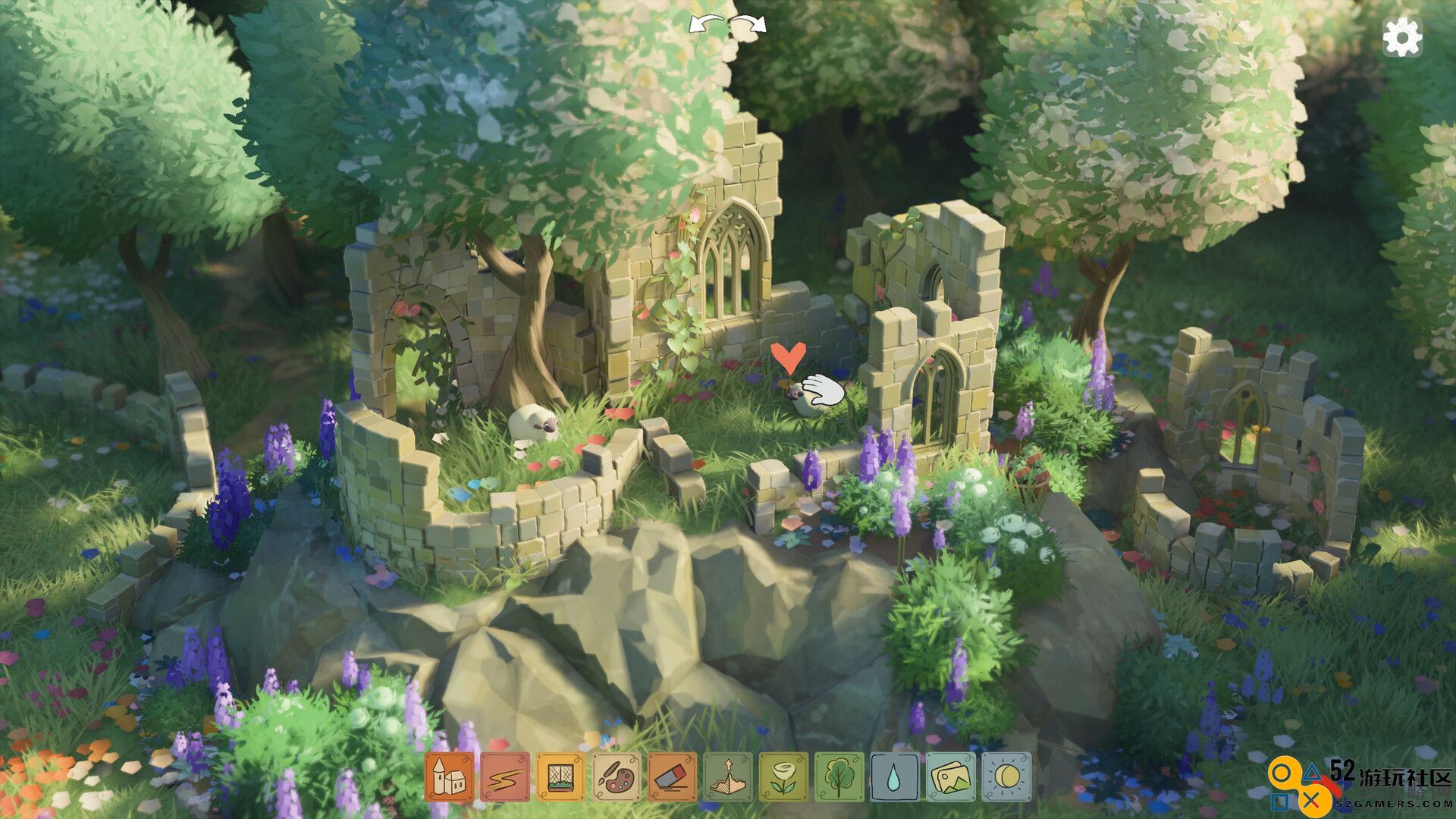 治愈系沙盒建造游戏《林间小世界》推出Steam新品节试玩Demo愿望单已达1百万