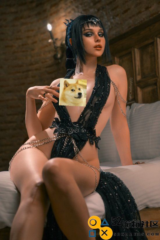 COSPLAY图赏：《博德3》影心COS曼妙蛇腰轻松驾驭