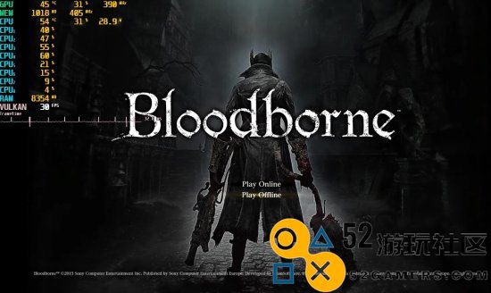 PS4模拟器《血源》再增新进展：能运行开场动画了！
