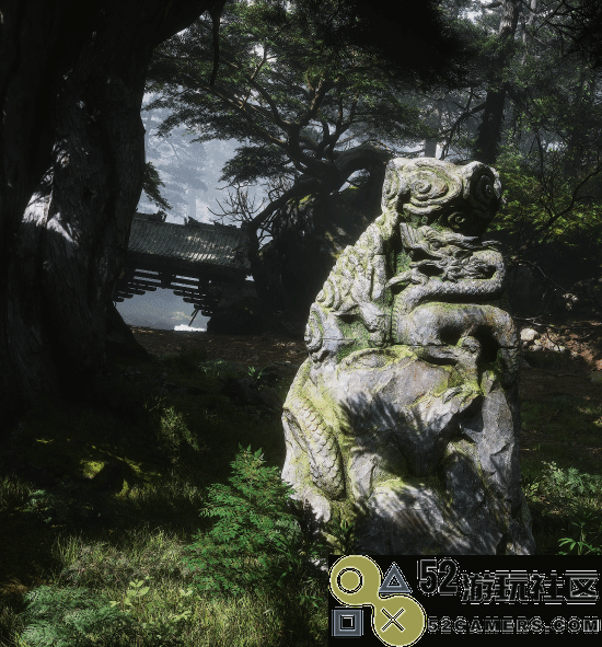 玩家晒《黑神话》全景光追截图：场景氛围感十足！