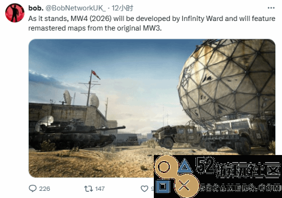 曝2026年《COD》新作为现代战争4：但目前开发已停滞