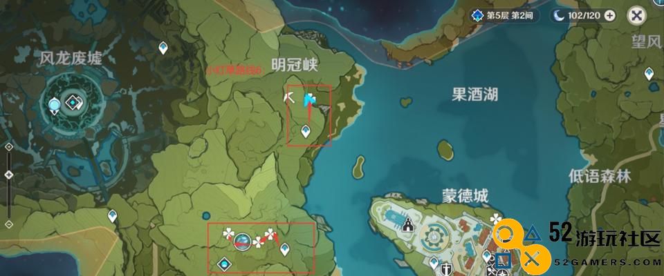 《原神》风车菊分布图一览（探索风车菊花的美丽与奥秘）