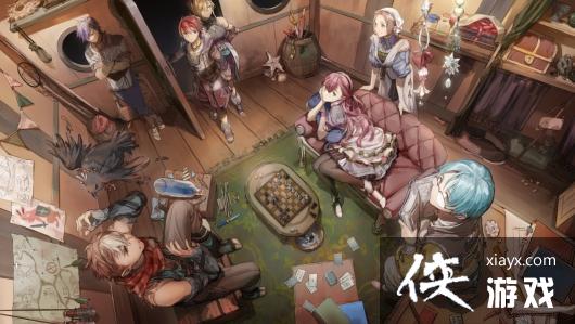 《伊苏10》新视觉图公布众多游戏角色聚集