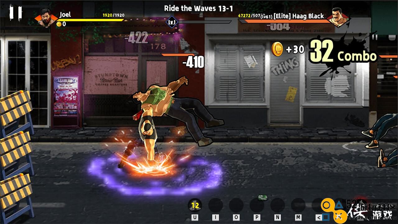 街机格斗游戏《爆火街头格斗》Steam页面上线支持简中