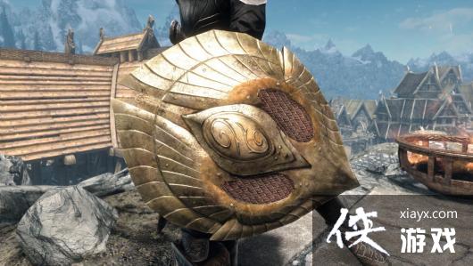 《上古卷轴5》全新4K材质包大幅提升盾牌纹理