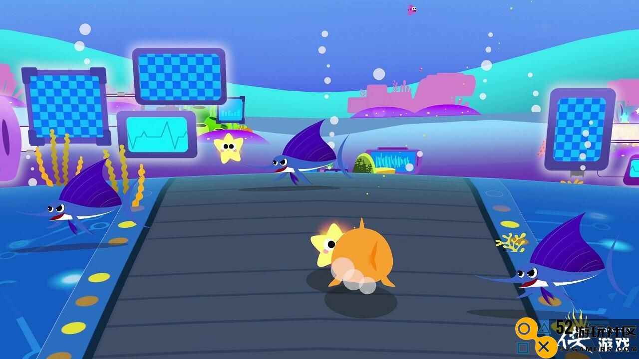 洗脑儿歌幼教游戏《BabyShark：唱歌游泳派对》Steam页面上线9月15日发售