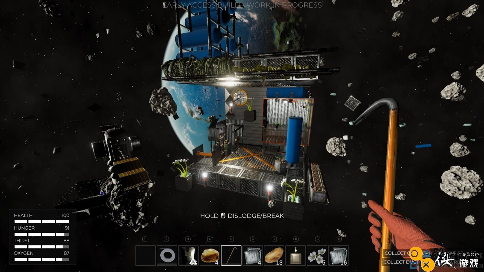 宇宙生存冒险《生命不受支持》steam开启抢先体验