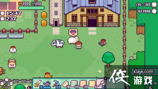 《哔啵岛物语》登陆Switch发售像素风孤岛探索经营
