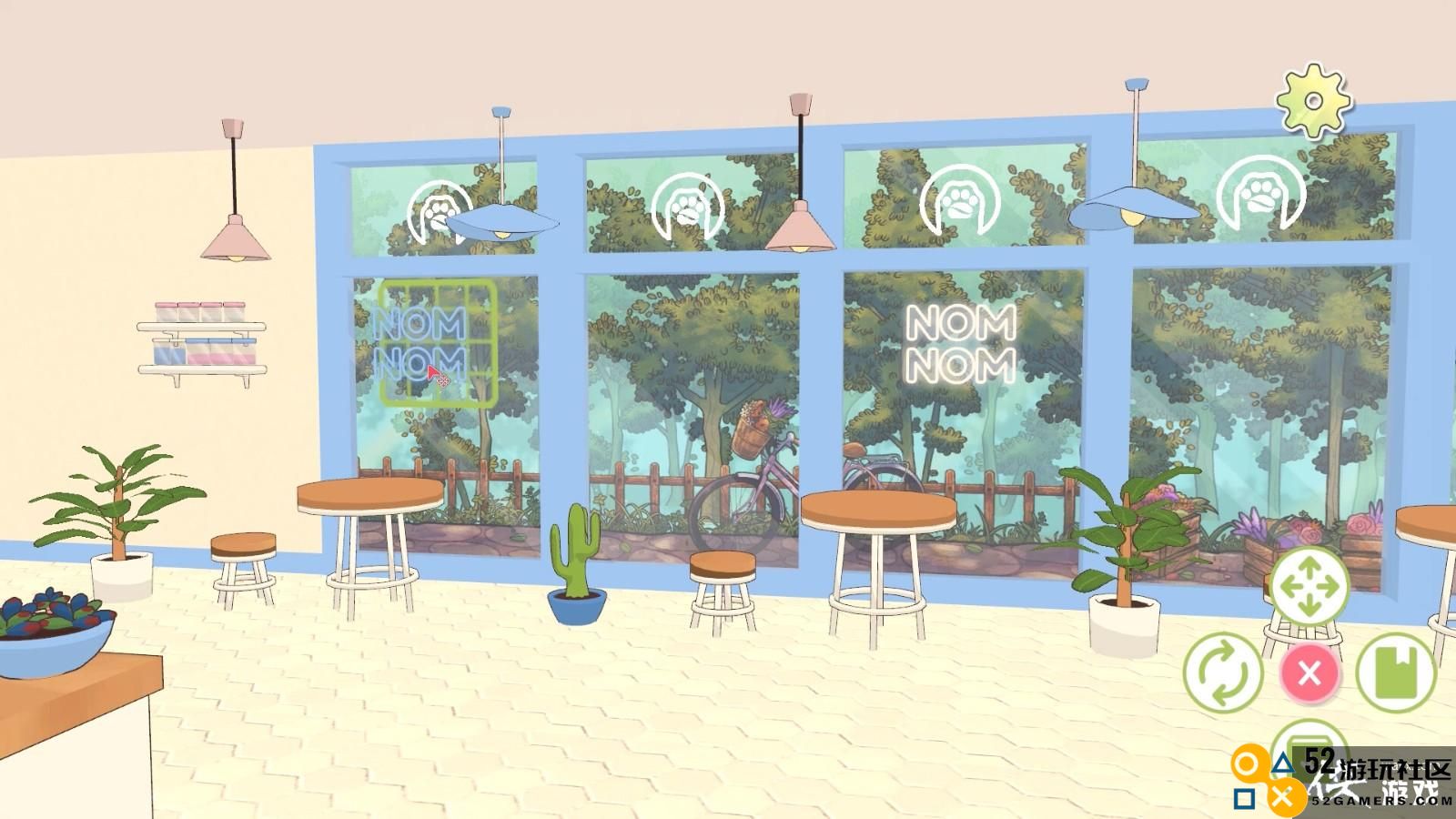 温馨咖啡屋《NomNom:CozyForestCafé》上架steam