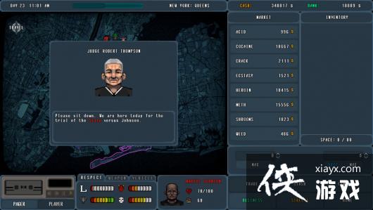 商业大亨模拟游戏《PUSHER_DrugTycoon》Steam页面预计8月发售