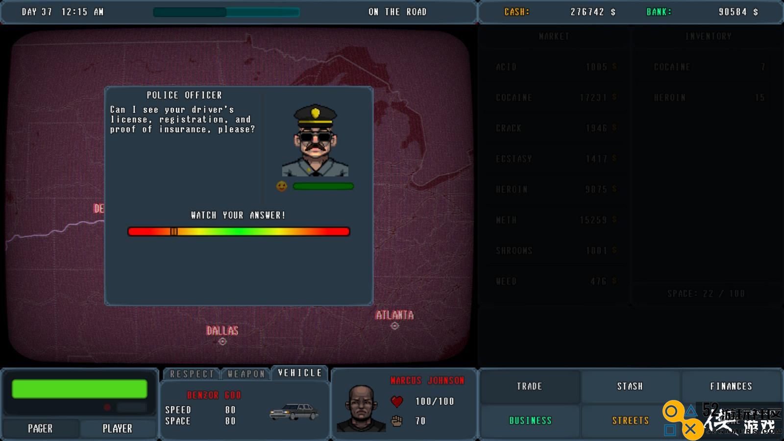 商业大亨模拟游戏《PUSHER_DrugTycoon》Steam页面预计8月发售