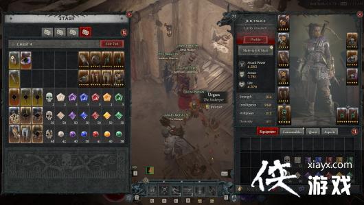暴雪承诺将尽快升级《暗黑4》有限的储物箱