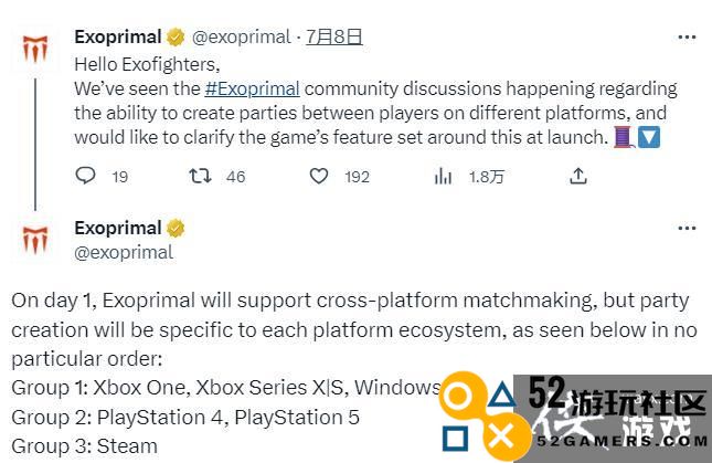 《原始袭变》跨粉丝功能首日推出但Steam无法联机其他粉丝