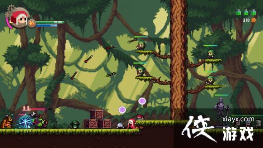 类银河恶魔城的动作冒险游戏《哇咔纳传说》Steam页面上线明年发售