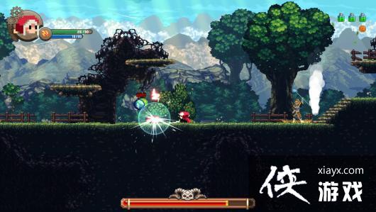 类银河恶魔城的动作冒险游戏《哇咔纳传说》Steam页面上线明年发售