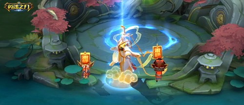 帝王的龙年新装到~《英魂之刃口袋版》玄穹天帝_兴福神主全新皮肤上线