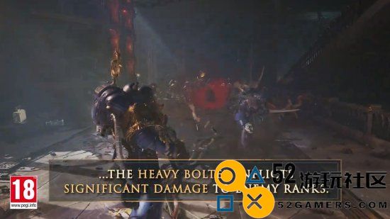 《战锤40K：星际战士2》新实机：重型爆弹枪开火！
