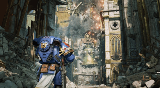《战锤40K：星际战士2》新实机：重型爆弹枪开火！