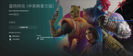 索尼《星鸣特攻》Steam公测玩家峰值仅2363人PSN商店评分再降