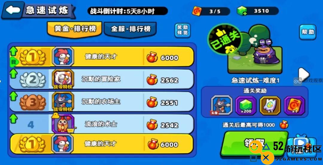 小鸡舰队出击急速试炼排行榜玩法攻略