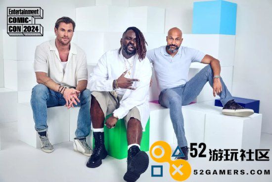 《变形金刚起源》官方剧组照片曝光：锤哥与黑人兄弟组合成员科甘_迈克尔·凯同框亮相