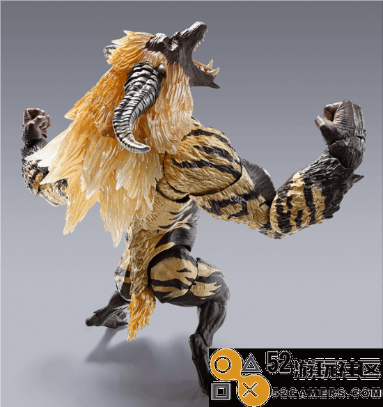 《怪物猎人世界》金狮子可动手办明日上线预订多样手部姿势与表情供你选择