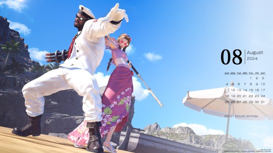 《FF7重生》8月新壁纸曝光：魅力无敌的爱丽丝与巴雷特齐亮相