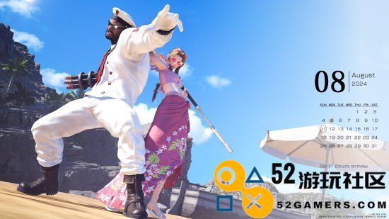 《FF7重生》8月新壁纸曝光：魅力无敌的爱丽丝与巴雷特齐亮相