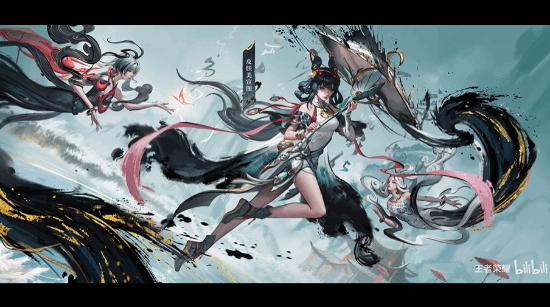 《王者荣耀》公孙离新皮肤曝光：水墨艺术完美展现侠女风采与气质